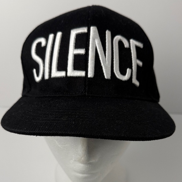 Aldo Other - Aldo Black Cap with White Embroidery